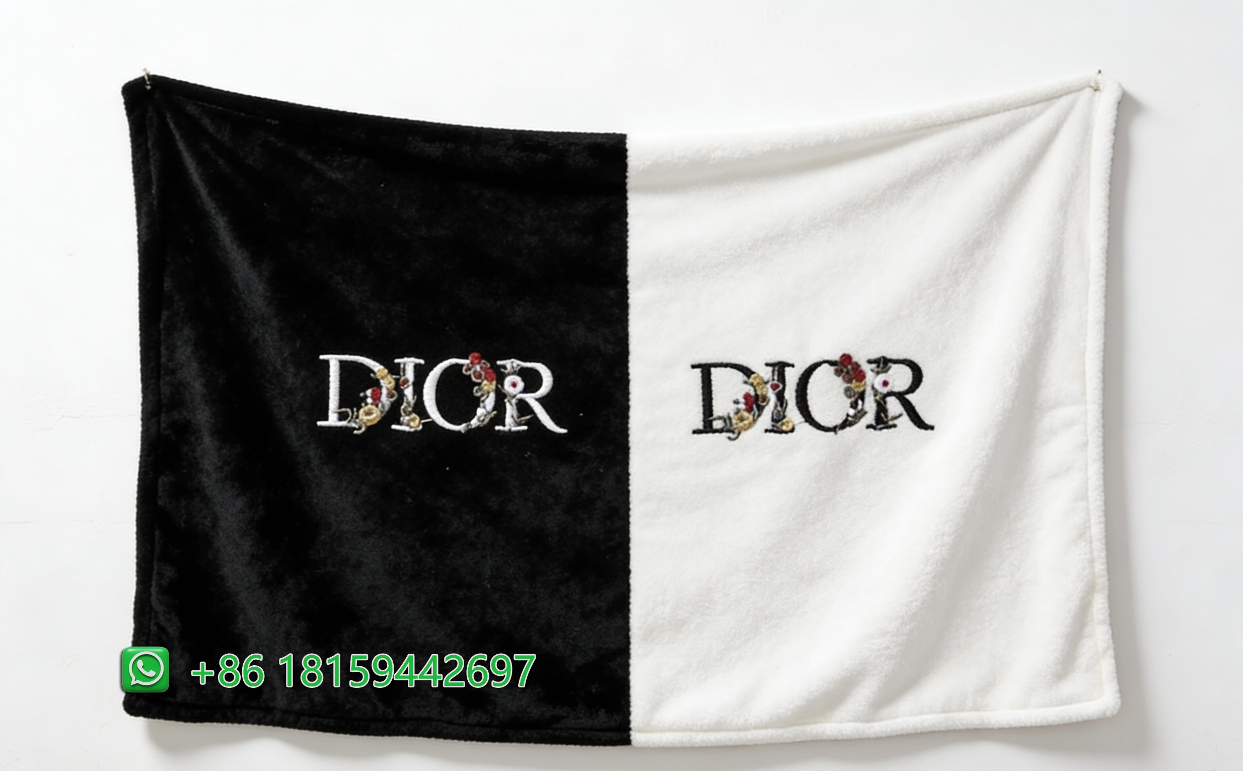 Dior Throw Blankets